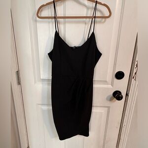 1XL Lulu’s black tulip cocktail dress.